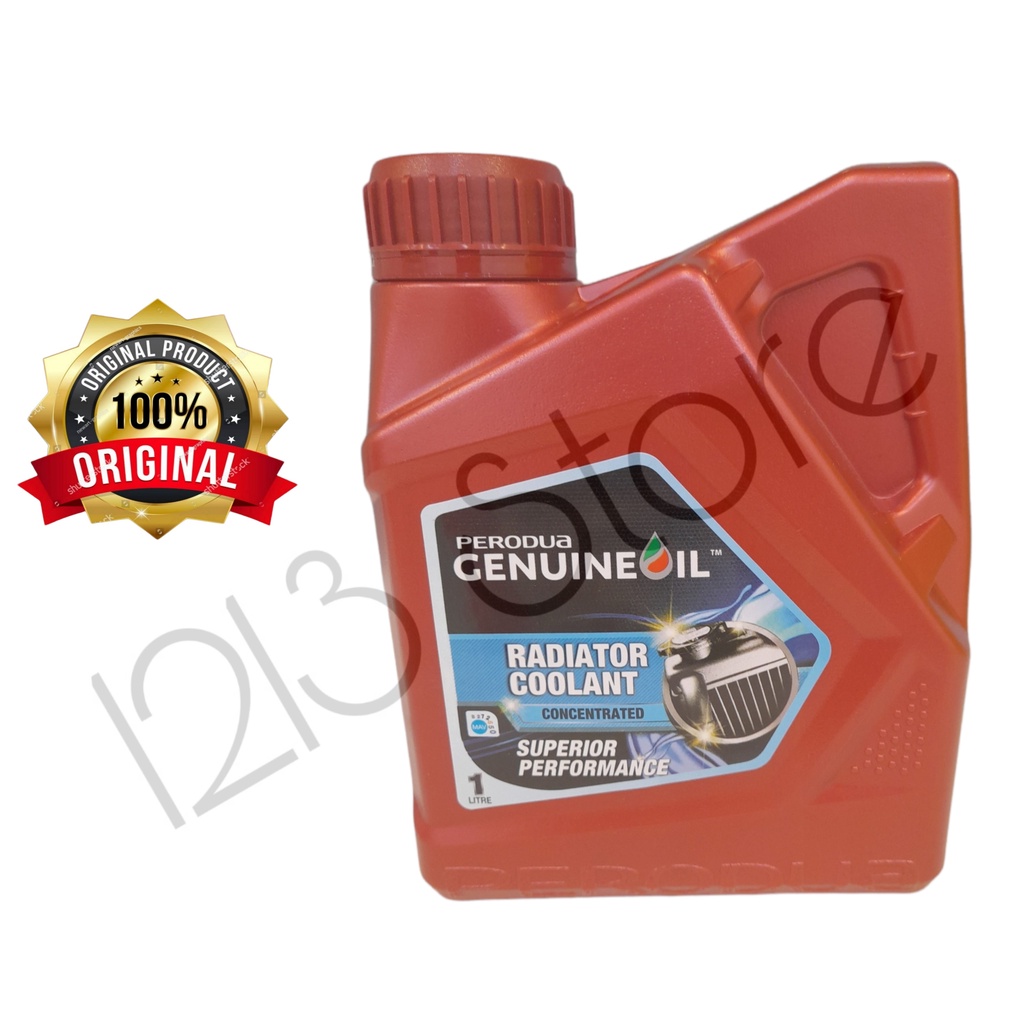 ORI NEW PERODUA COOLANT RED 1L BEZZA AXIA ALZA MYVI VIVA ARUZ ATIVA ...