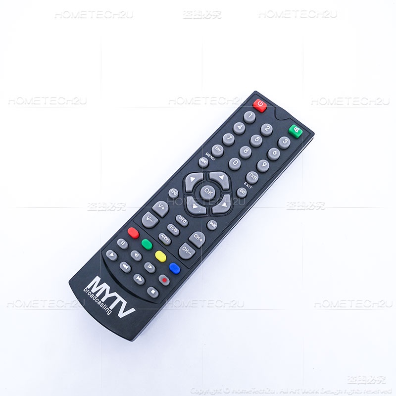 MYTV Remote Control Original (for Set Unit Dekoder DTT1770 Percuma dari ...
