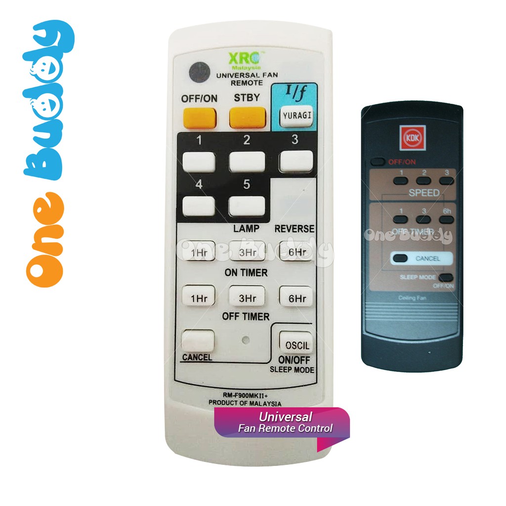 KDK CEILING FAN REMOTE CONTROL K14X5,K14X8,K14X9 REPLACEMENT Shopee