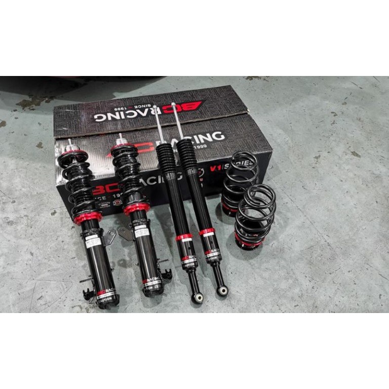 Honda Jazz FIT GK5 BC RACING V1 series fully adjustable absorber