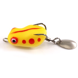 4cm/5g Soft Frog Lure Small Soft Thunder Frog Fishing Lure Casting Mini  Thunder Frog Lure Bait