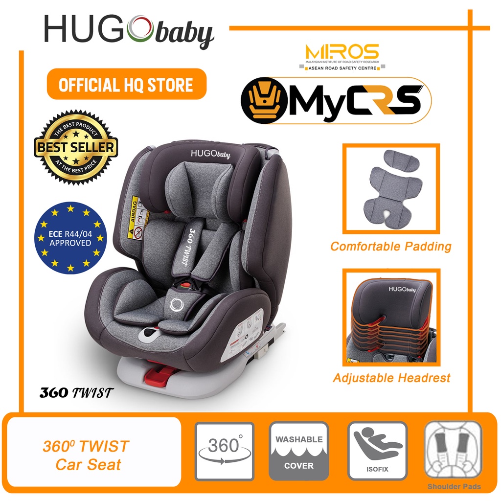 Isofix twisting best sale car seat