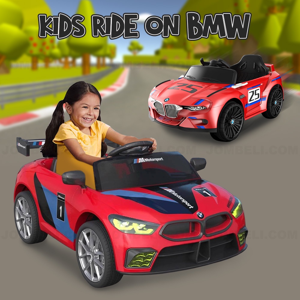 KIDS RIDE ON BMW M3 M8 Electronic Rechargeable battery with remote ...