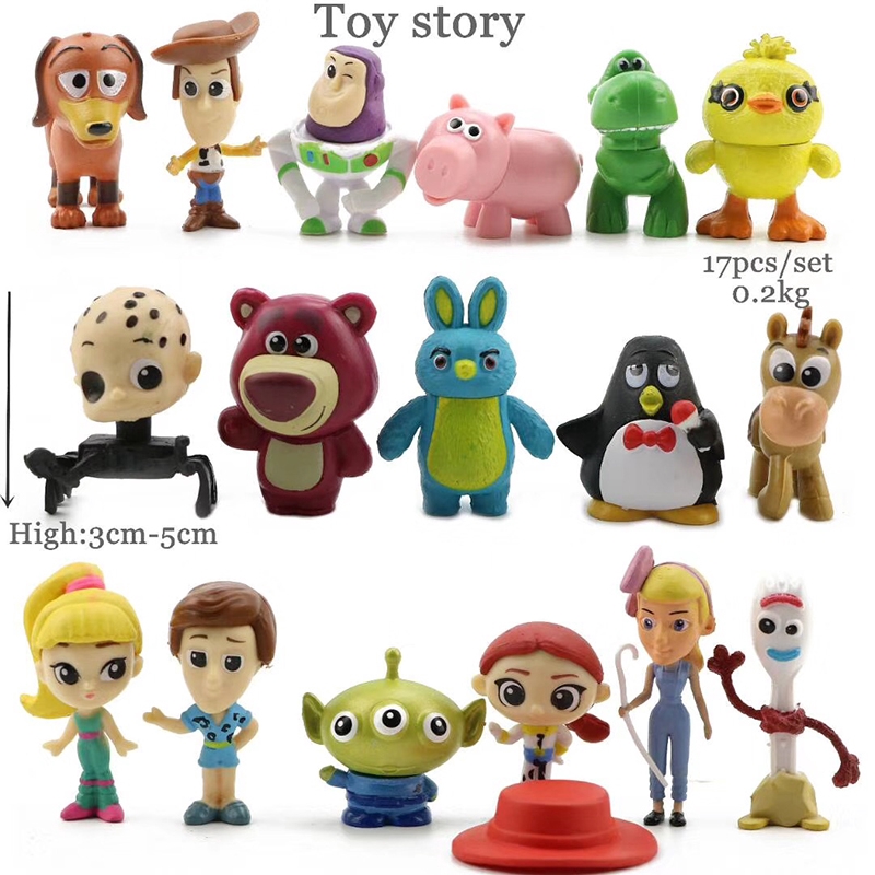 Mini toy story 2024 4 figures