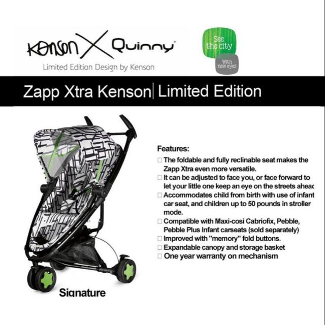 Quinny zapp sales xtra kenson