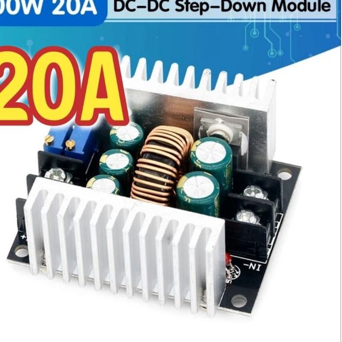Stock New 300W 20A DC-DC Buck Converter Step Down Module Constant ...