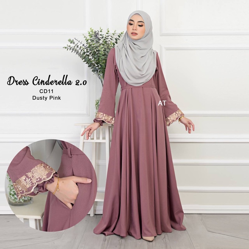 Dress muslimah hotsell ala princess