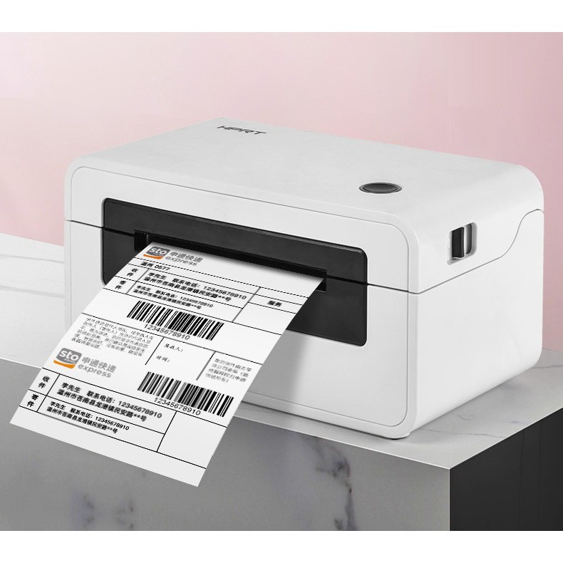 4inch (50108mm width) Direct Thermal Shipping Label Printer HPRT N41 AWB A6 Size Sticker