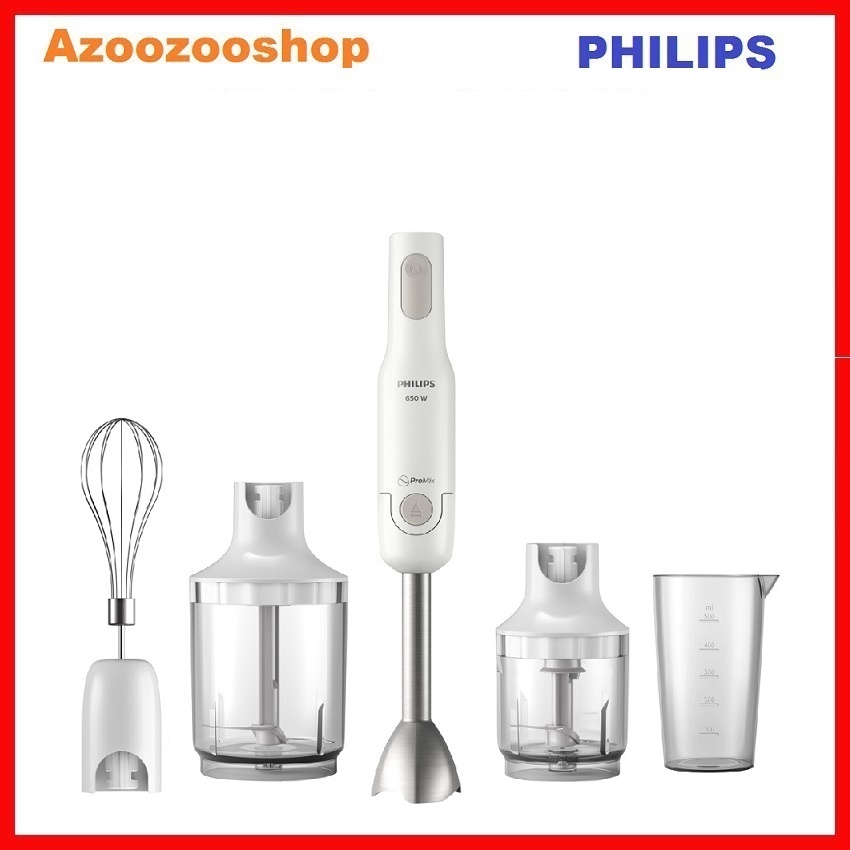 Promix Philips HR2537 650W Hand Blender full Accessories Genuine