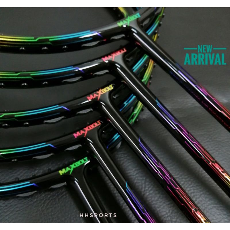 MAXBOLT Racket SUPER STAR LT ( 100% Original ) [ LIMITER RAINBOW COLOR ...