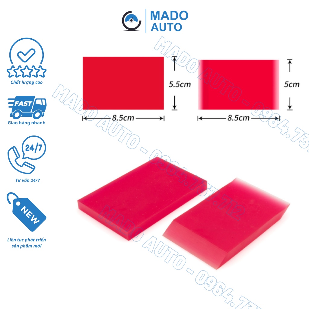 Flexible rubber wiper tool for car and motorbike color changing decals ...