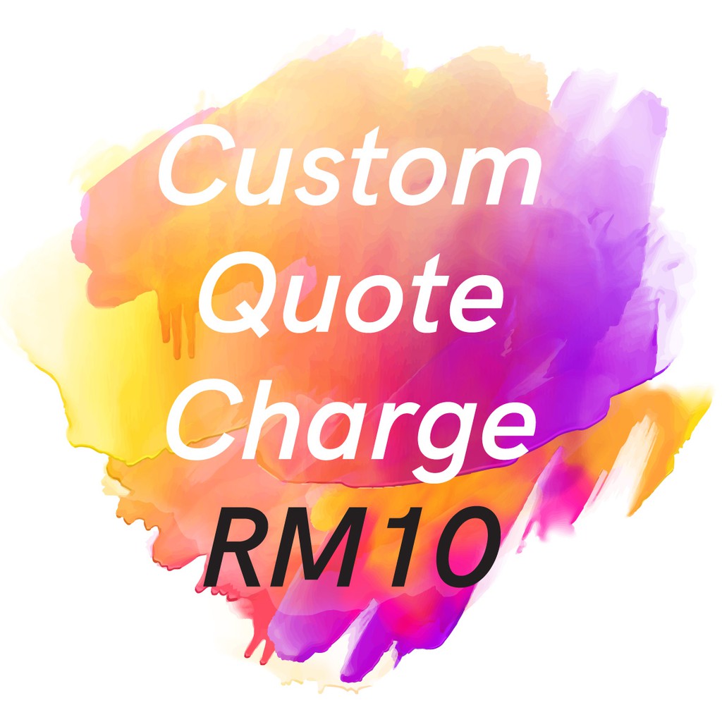 Custom Quote Charge RM10/Printing/Sticker/Post card/Name card | Shopee ...