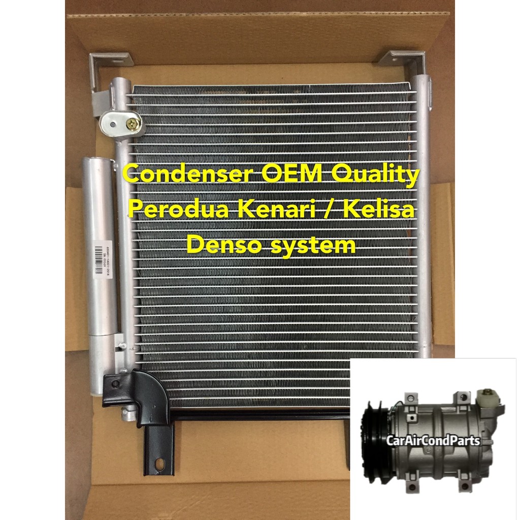 Condenser, Perodua Kenari/ Kelisa, Denso System, Car Aircond System