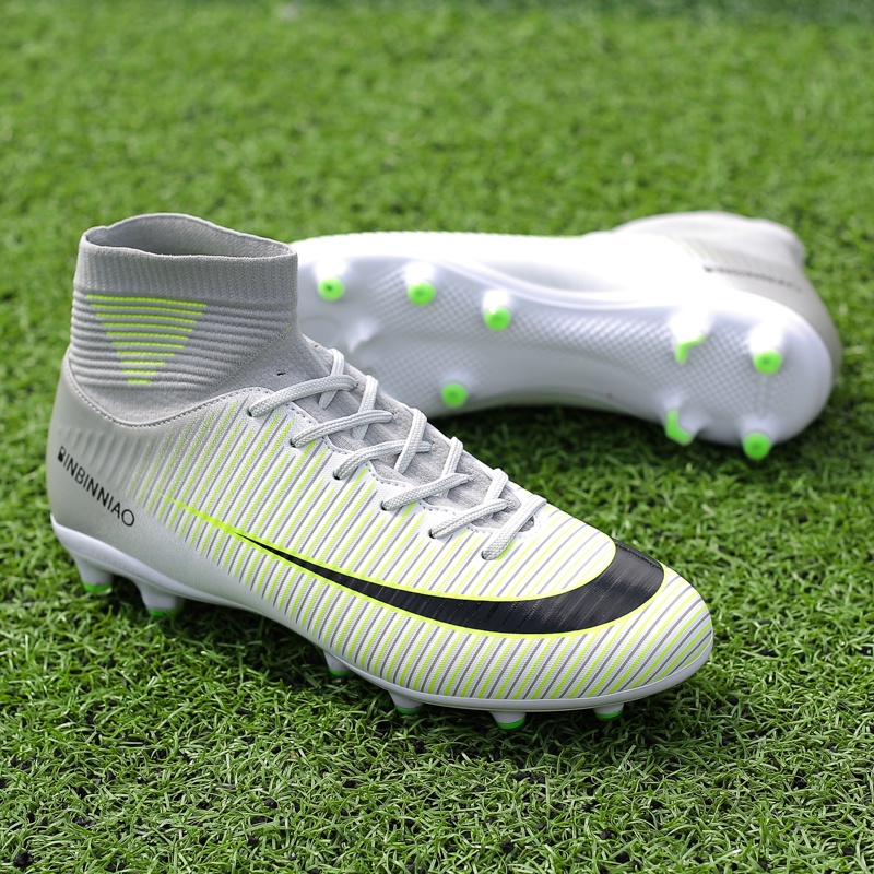 Premium Leather Mercurial Superfly Football Boots Soccer Shoes