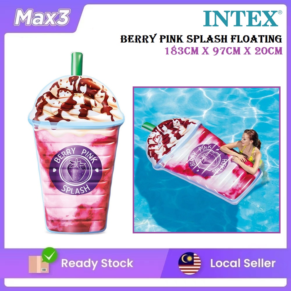 Berry pink splash store float