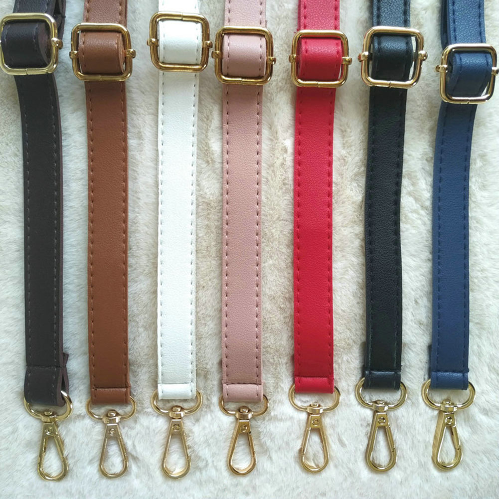 130cm Adjustable Handbag DIY Handle PU Shoulder Bag Strap Belt