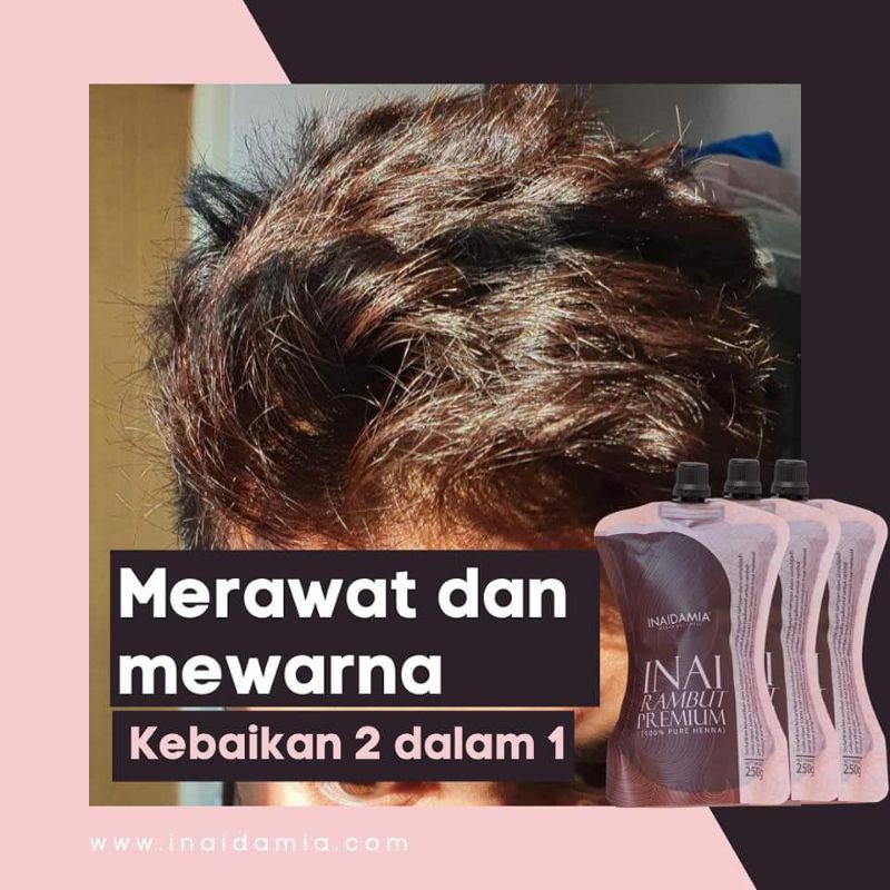 INAI RAMBUT PREMIUM (INAI DAMIA) + Free gift | Shopee Malaysia