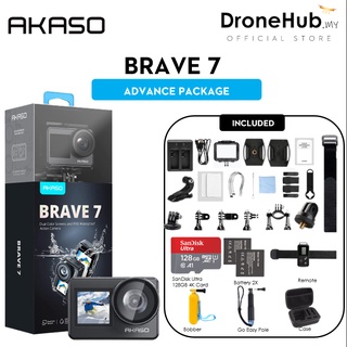 Akaso Brave 7 V2.0 4K30fps 20MP WiFi Action Camera With ElS 2.0