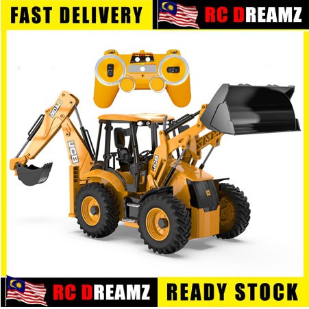 Remote control car hot sale jcb