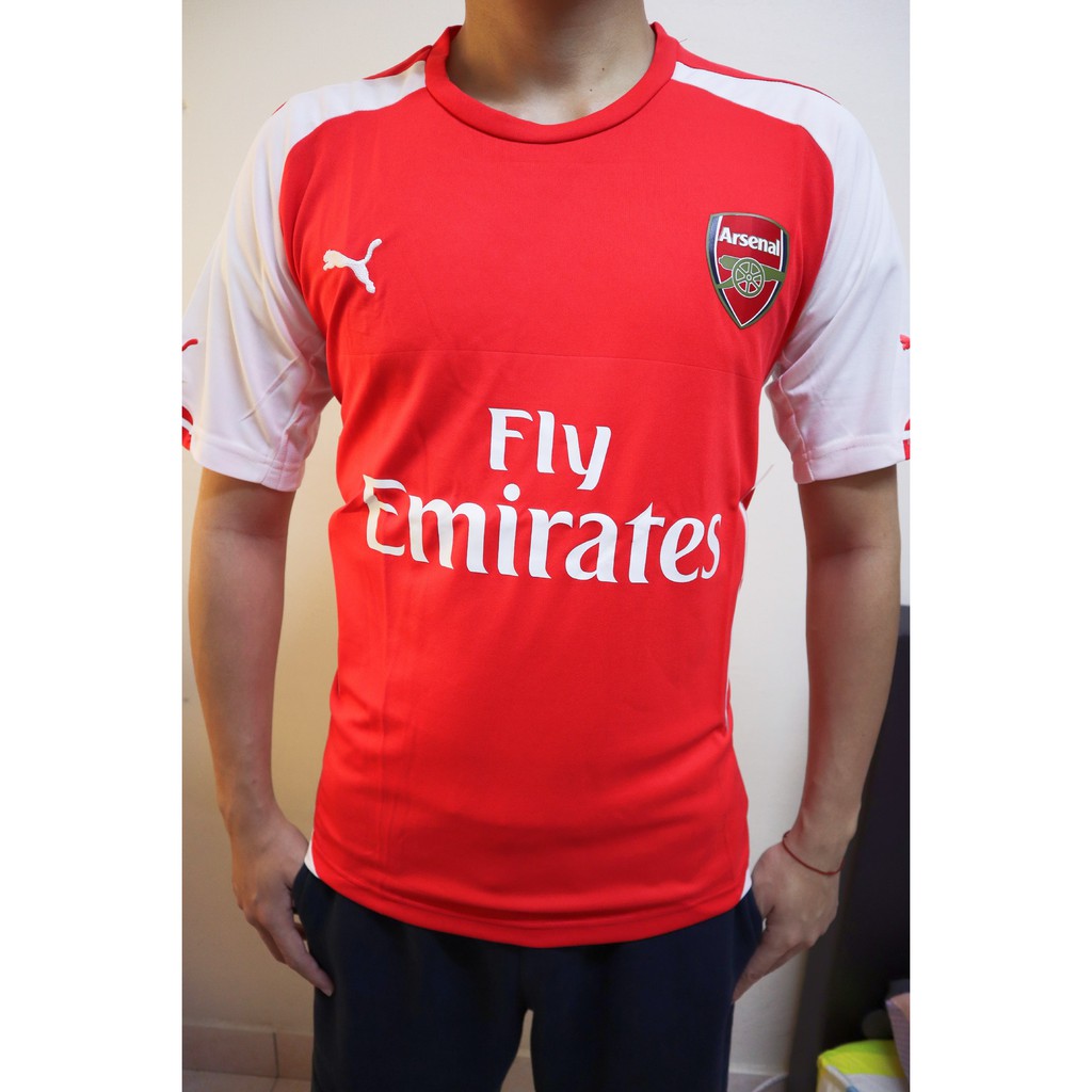 Arsenal Puma Jersey Men Short sleeve Shopee Malaysia