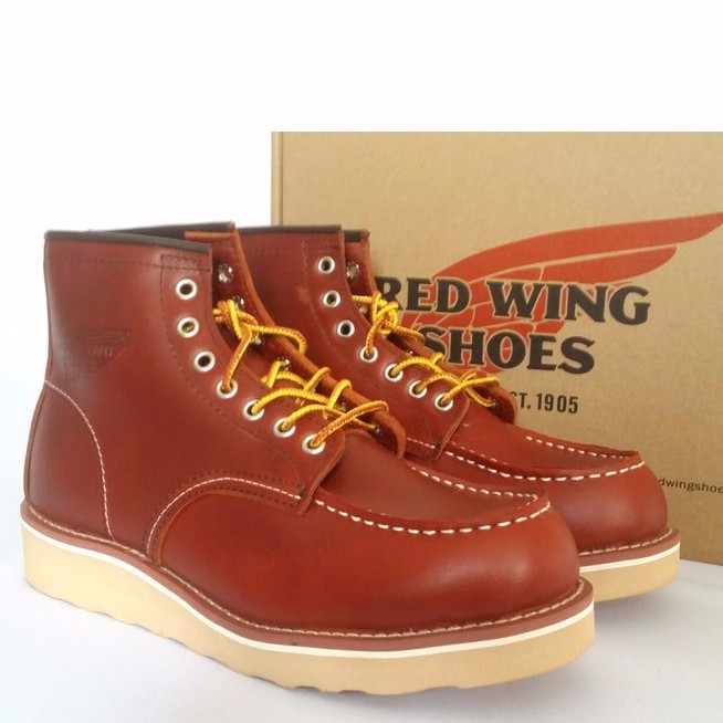 [READY STOCK MALAYSIA] Red Wing 8875 Redbrown High Cut Boots Original ...