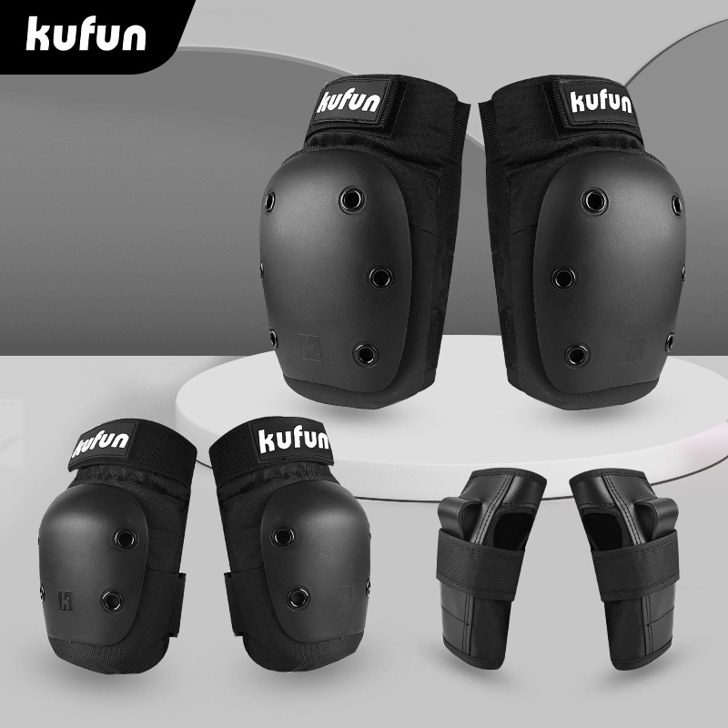 KUFUN Safety Protective Gear set Skate Knee Pad Elbowpad Set Inline