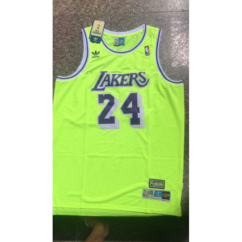 Green lakers outlet jersey