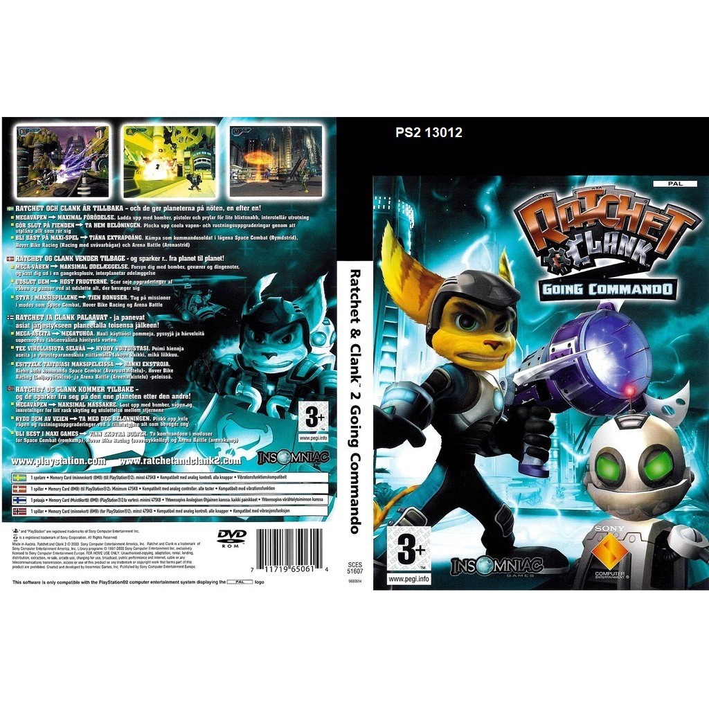 Coffret Ratchet & Clank 2, 3, 4 – Version Japonaise NTSC-J – Testé (PS2)