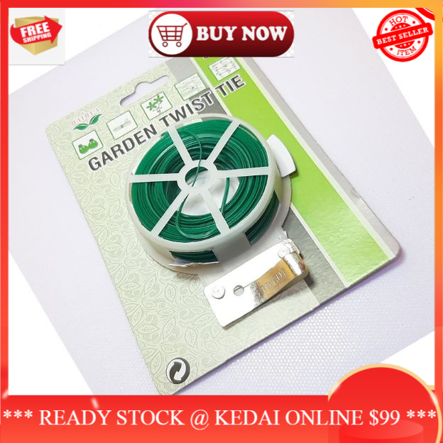 Trade Shop - Filo Per Rilegatura Verde Con Taglierina Integrata 60