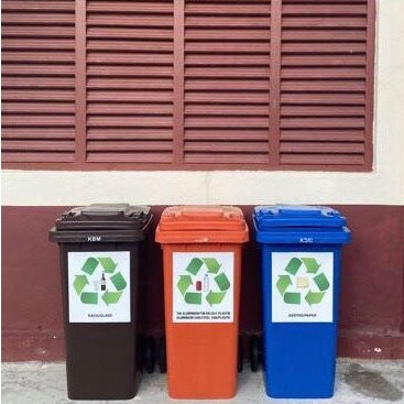 120L/240L 3 Color Recycle Dustbin | Shopee Malaysia