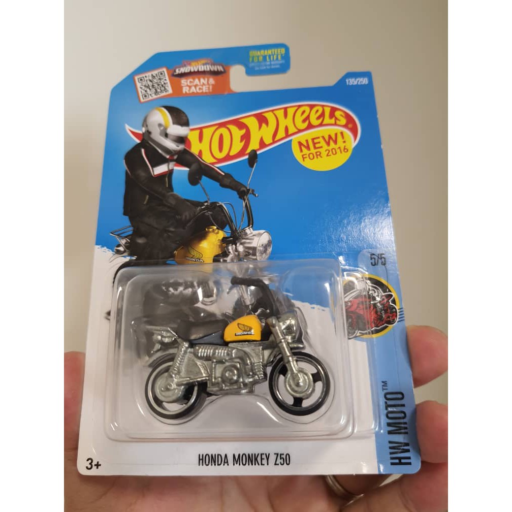 Hot wheels best sale honda monkey z50