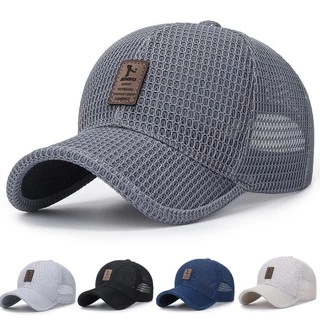 Cheap Summer Breathable Baseball Cap Quick-drying Mesh Outdoor Fishing Golf  Sun Hat for Men and Women