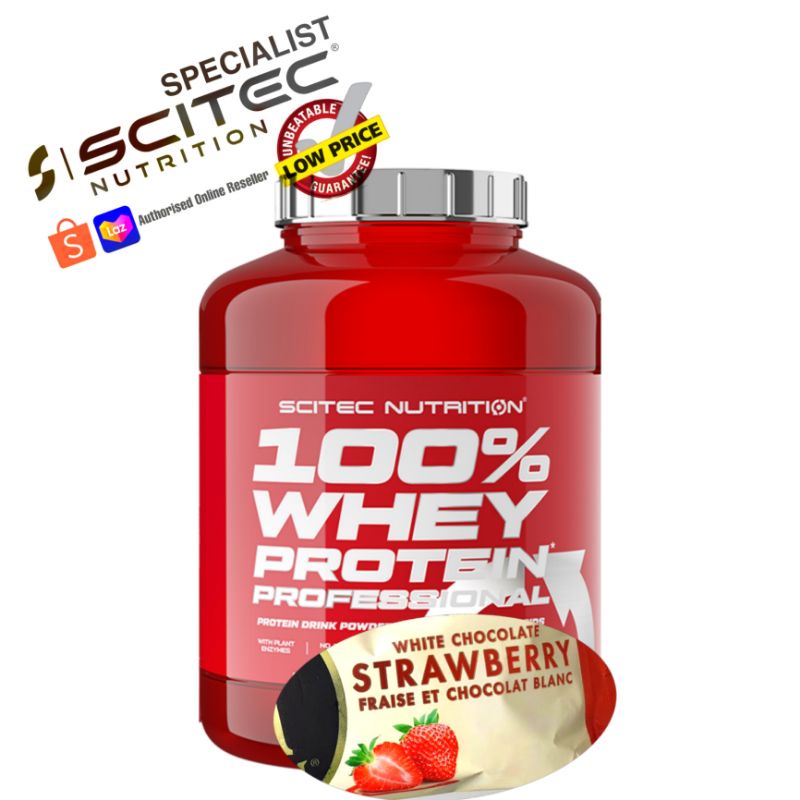 Scitec Nutrition 100% Whey Protein Professional 2350g - Giá Ưu Tiên