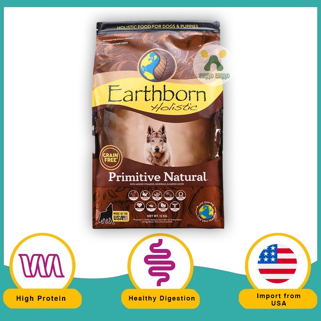 Earthborn holistic primitive natural grain free dry dog hot sale food