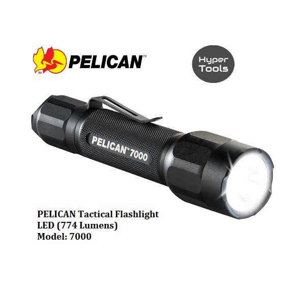 PELICAN Tactical LED Flashlight (774 Lumens) - Model: 7000 | Shopee ...