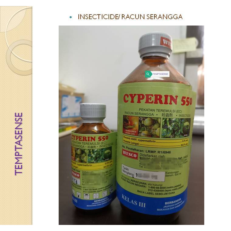 Cyperin 550 500ml (Insecticide/Racun Serangga) | Shopee Malaysia