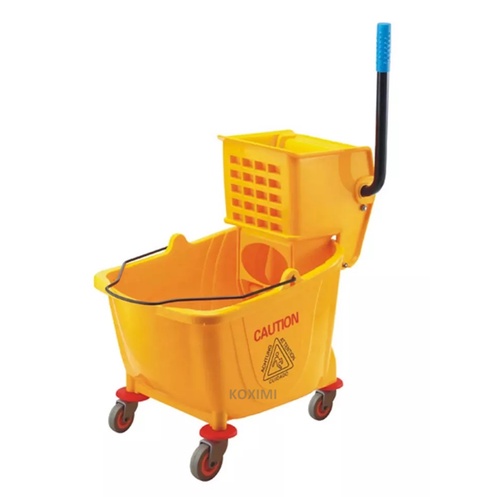 Heavy Duty / Commercial Mop Bucket with Wringer 32 Liters - Squeeze ...