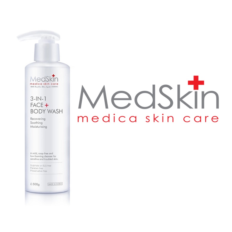 MEDSKIN 3IN1 FACE & BODY WASH 500ML Shopee Malaysia