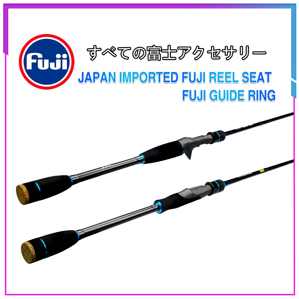 NYA】6ft/7ft/8ft【10-25lb】 All Fuji Guide Ring Carbon Fiber Light