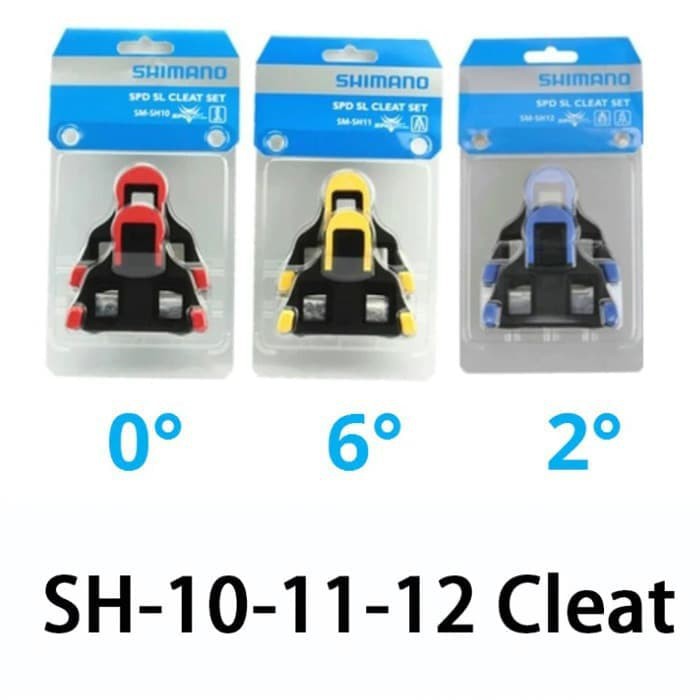 Shimano road clearance bike cleats