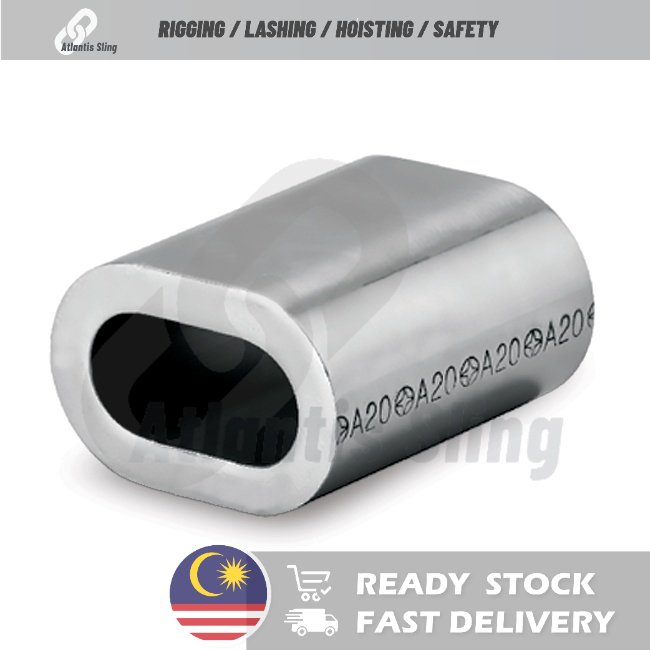 Aluminium Ferrule Wire Crimp Sleeve (0.5MM 8MM) [READY STOCK MALAYSIA