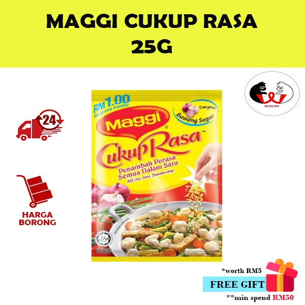 MAGGI Cukup Rasa All-in-One Seasoning (25g) | Shopee Malaysia