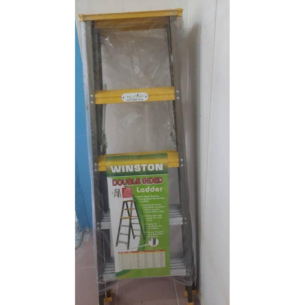 WINSTON DOUBLE SIDE LADDER - ALD05 | Shopee Malaysia