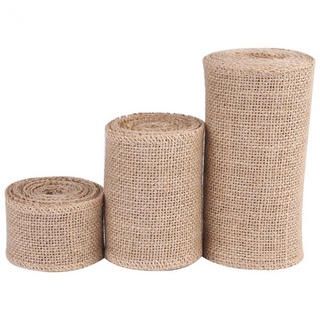 10m Burlap Roll,6 Inch Burlap Fabric Ribbon Wrap,hessian Jute