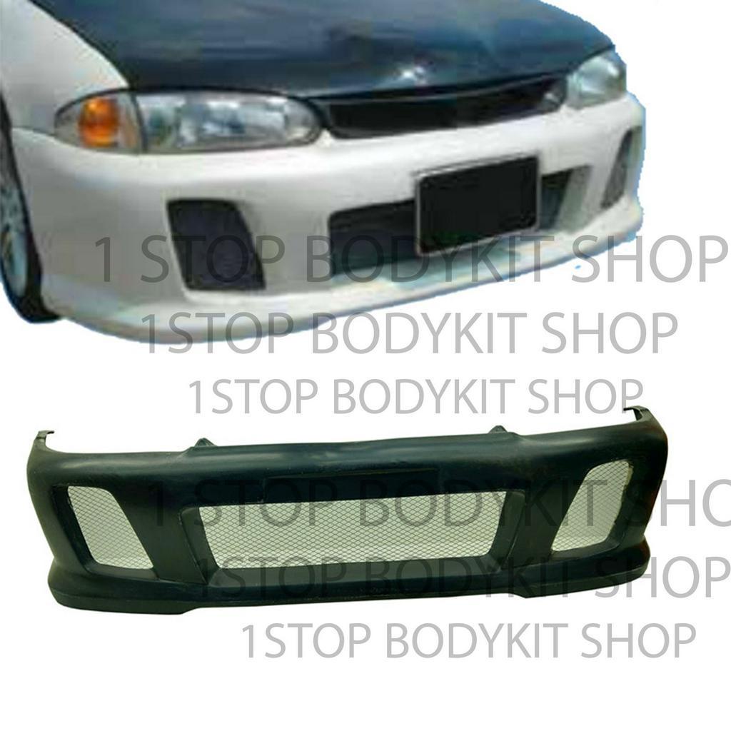 PROTON WIRA /SATRIA FRONT BUMPER (PROMOTE)(FIBERGLASS) SKIRT LIP ...