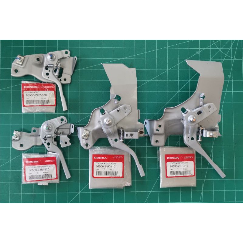 Kit Cavo Per Compattatore Cavo Acceleratore Per Motori Honda GX160 GX200 - Kit Controllo Lunghezza 100cm, Argento Cavo Controllo Honda Gx200