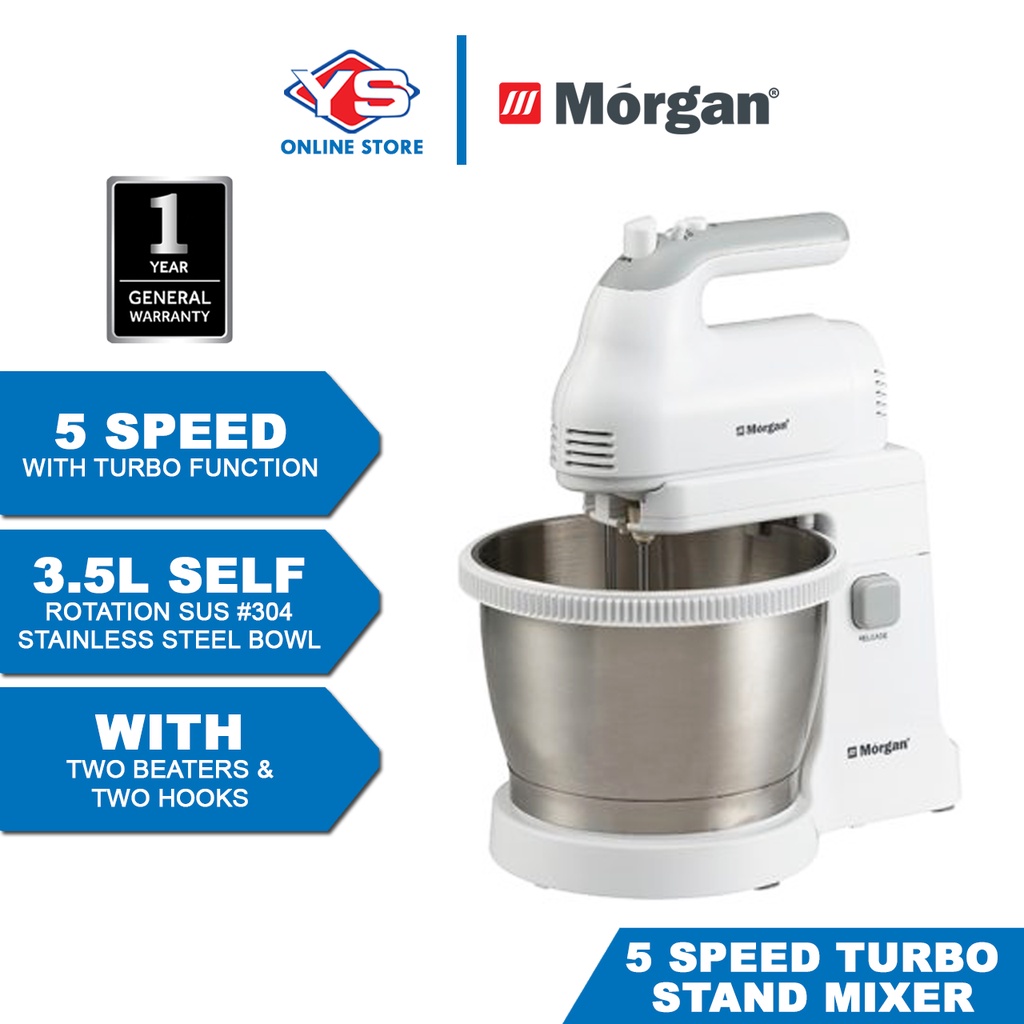 Morgan 5 Speeds Turbo SUS #304 Stainless Steel Self-rotational Stand ...