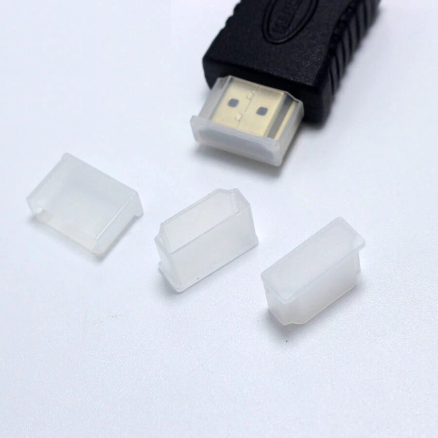 10pcs Universal Dust Cap Dust-proof Protection Cover for HDMI Male Plug ...
