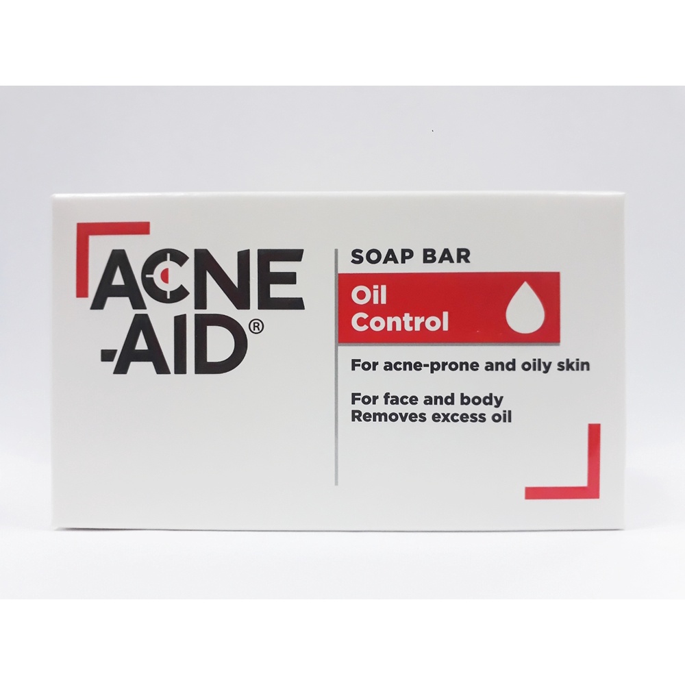 ACNE AID SOAP OIL CONTROL BAR 100G For Acne Prone And Oily Skin ...