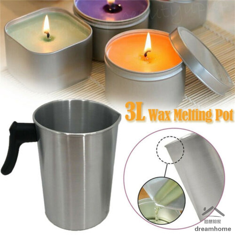 2X Candle Making Pouring Pot, 44 Oz Double Boiler Wax Melting Pot, Candle  Making Pitcher, Heat-Resistant Handle 